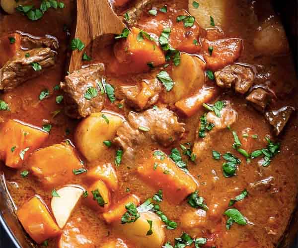 healthy beef stew recipe