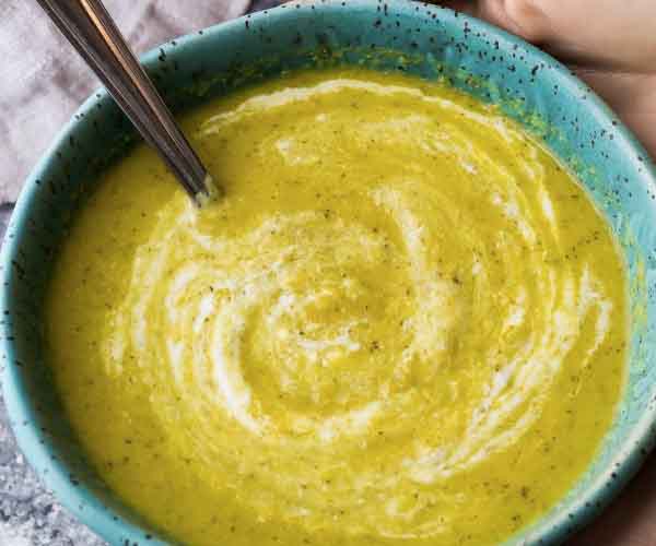 Broccoli, Ginger & Turmeric Soup recipe