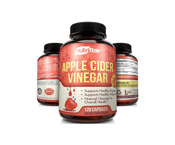 NutriFlair Apple Cider Vinegar Pills healthy skin supplement