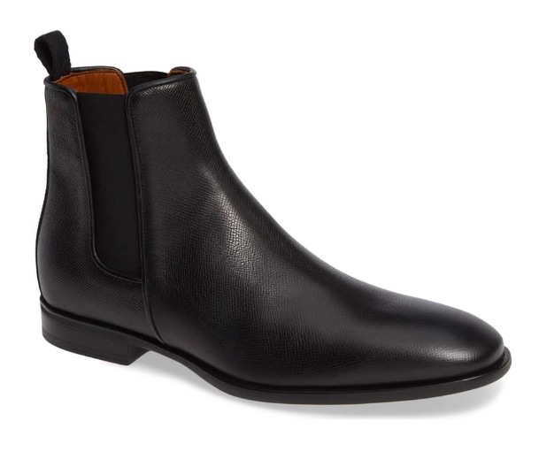 aquatalia black chelsea rain boots