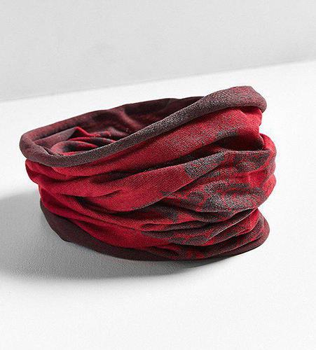 red cleo wideband head wrap