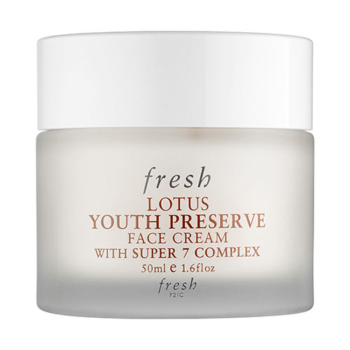 fresh lotus youth preserve face cream