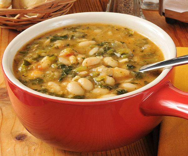 high-protein bean soup
