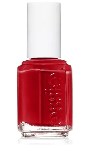 essie red nail polish