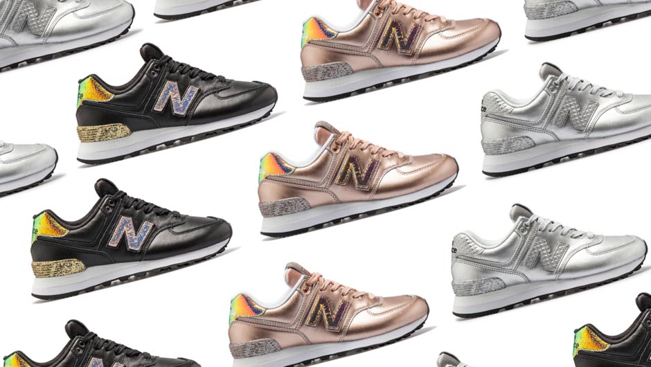 New Balance Just Dropped The 574 Glitter Punk Pack! - SHEfinds