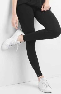 gap black leggings