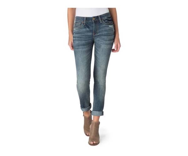 signature by levi strauss & co. women's mid rise slim jeans
