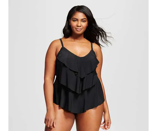 target plus size one-piece bathing suit
