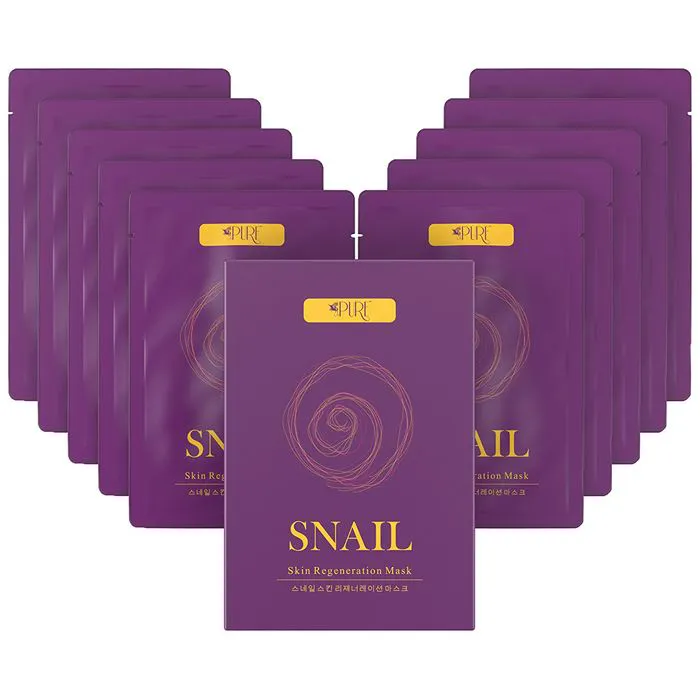 La Pure Snail Regeneration Korean Facial Mask