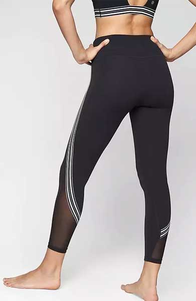 athleta side stripe leggings