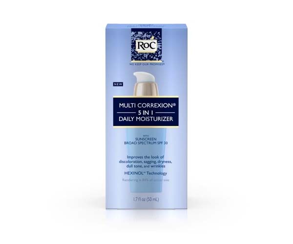 Step 5: Moisturizer And Sunscreen RoC Multi Correxion 5-In-1 Anti-Aging Face Moisturizer SPF 30