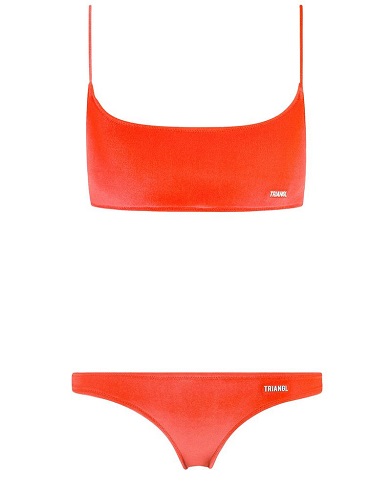 red velvet bikini