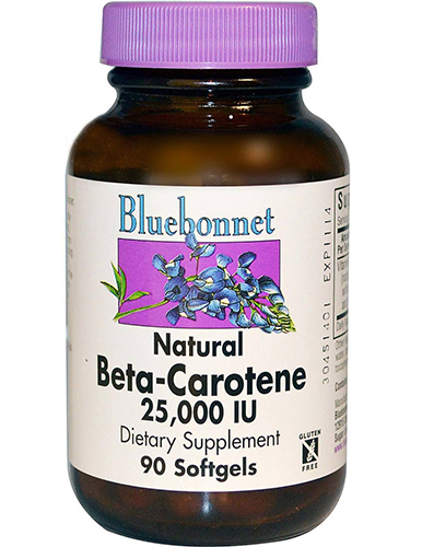 bluebonnet beta-carotene supplement