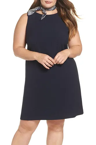 Bow Back Shift Dress