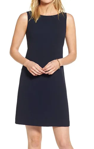 Bow Back Shift Dress