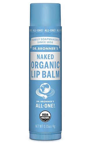 dr bronners naked organic lip balm