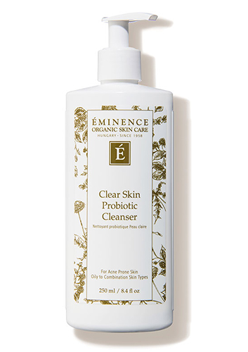 eminence skincare clear skin probiotic cleanser