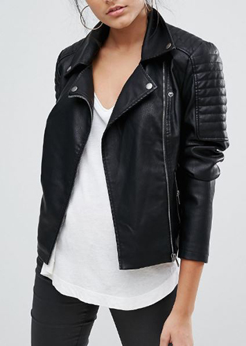 Leather Look Jacket