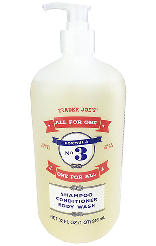trader joe's one for all shampoo and conditioner