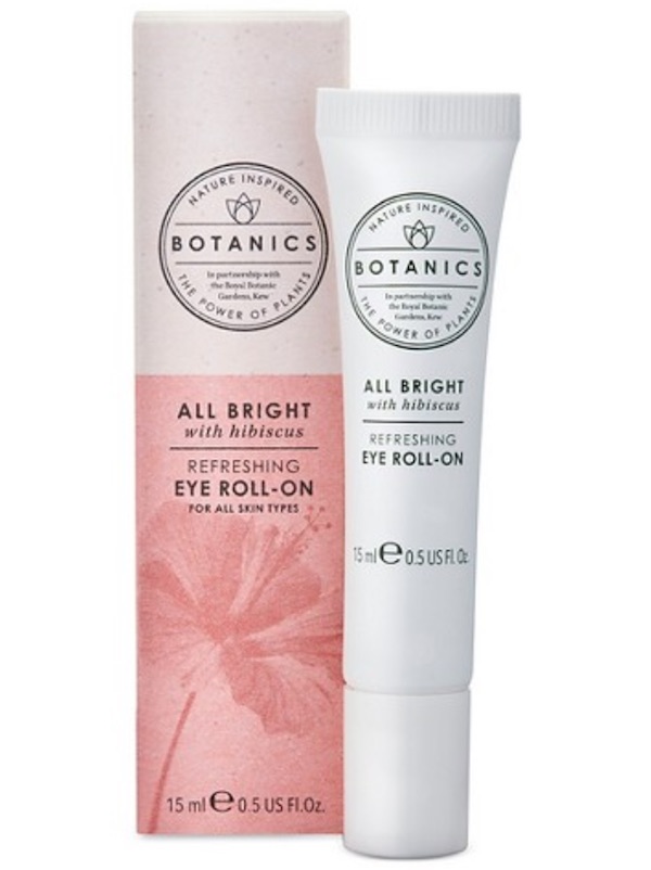 botanics all bright eye roll on