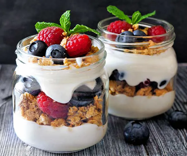 Dairy products promoting weight loss and healthy eating