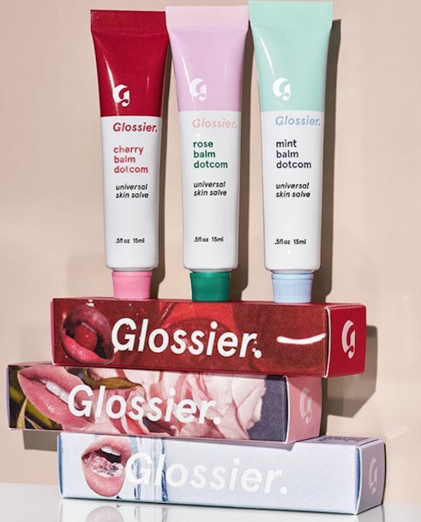 glossier balm dotcom trio