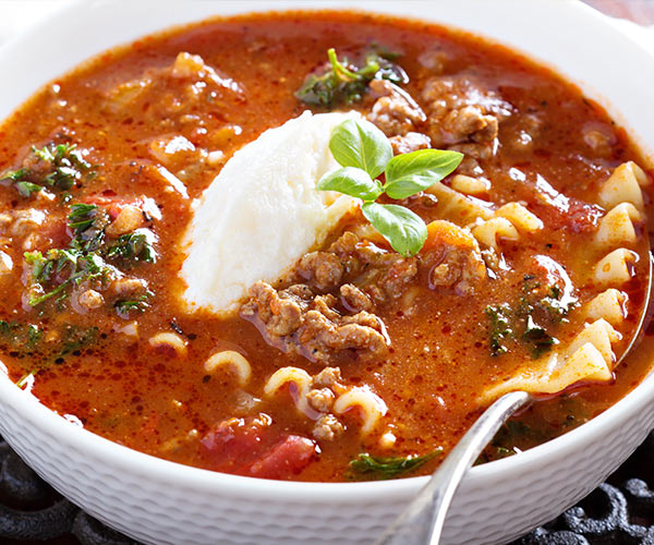 lasagna soup