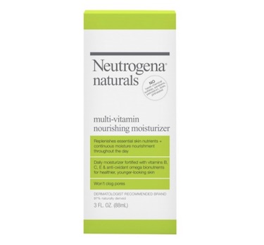 neutrogena natural multi-vitamin nourishing moisturizer