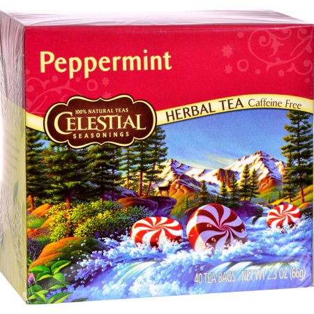 Celestial seasonings peppermint tea