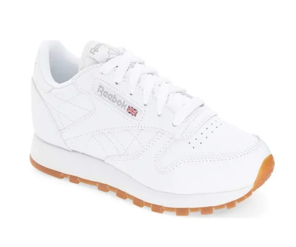 rebook classic leather sneaker white