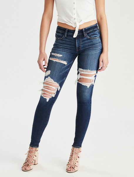 american eagle ripped jeans