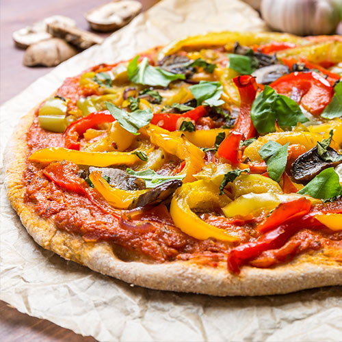 vegetable pizza