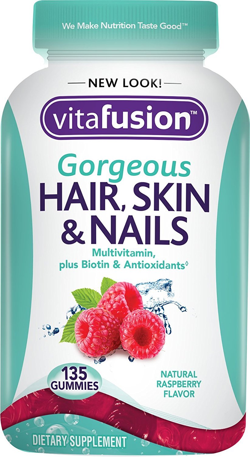 vitafusion gorgeous hair skin and nails supplement