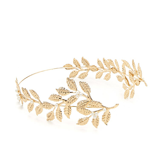 Etched Leaf Headband