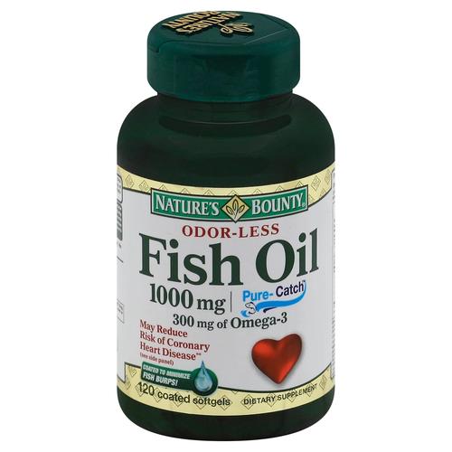 natures bounty fish oil supplement