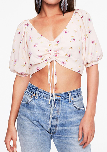 Rodeo Rouched Front Top