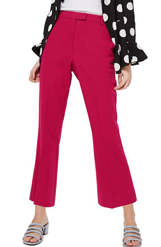 Slim Kick Flare Trousers