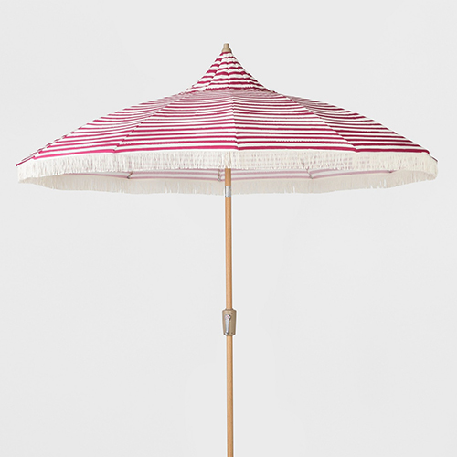 Striped Patio Umbrella