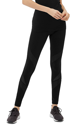 Wetlook Run Leggings