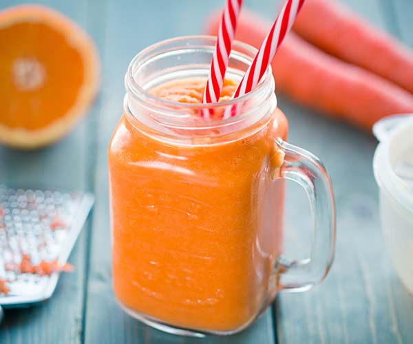 orange smoothie