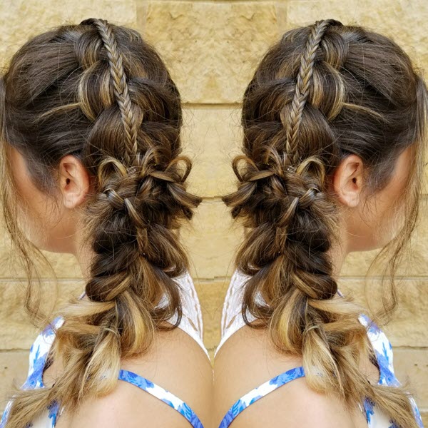 festival hair