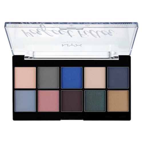 nyx professional urban decay beached eyeshadow palette dupes