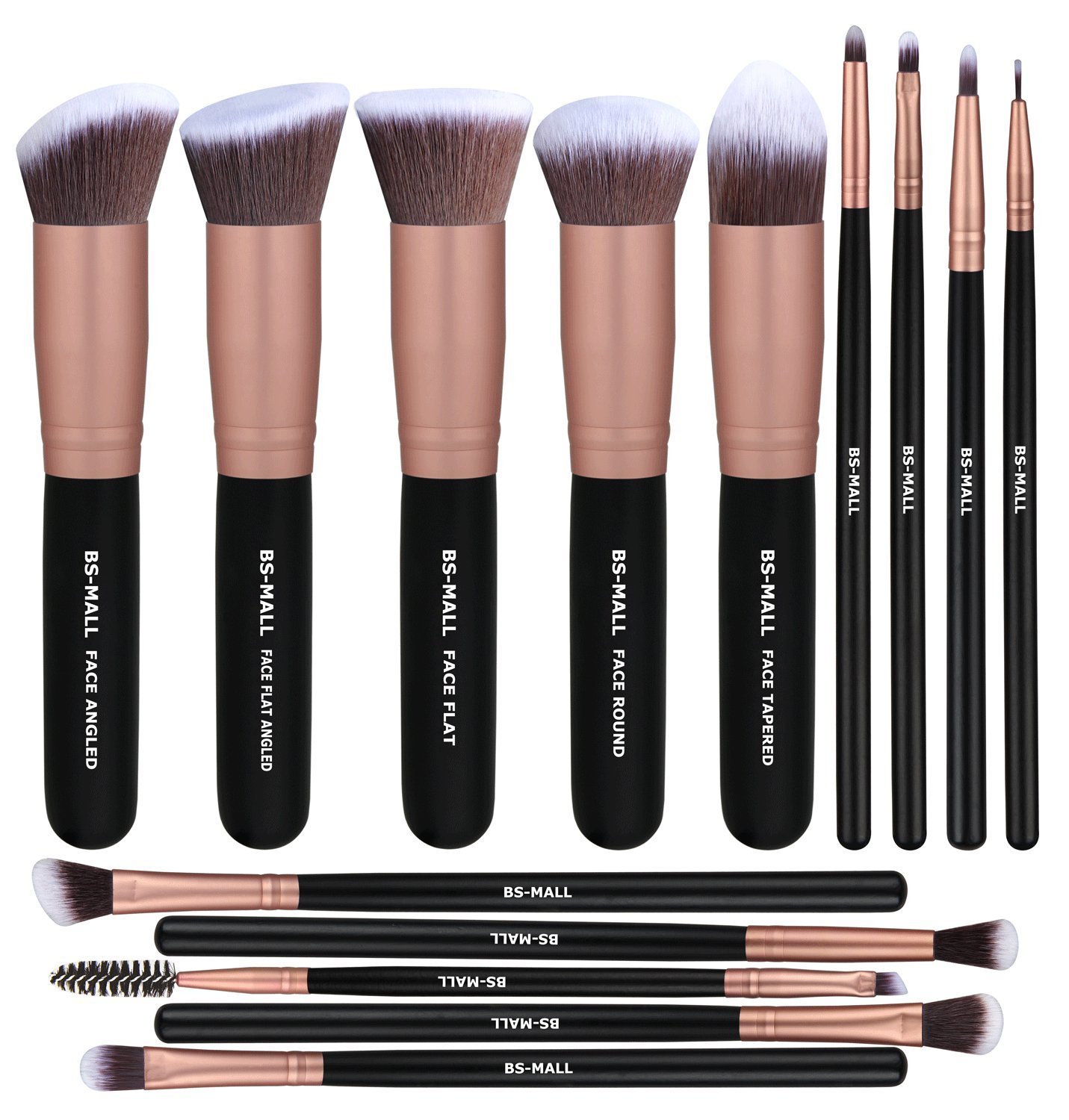 synthetic makeup brushes