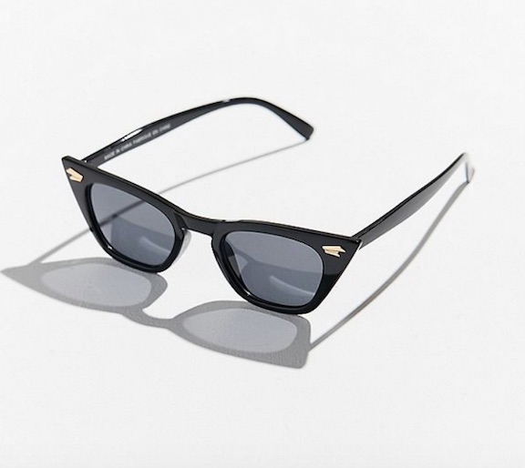 urban outfitters cat eye tiny sunglasses