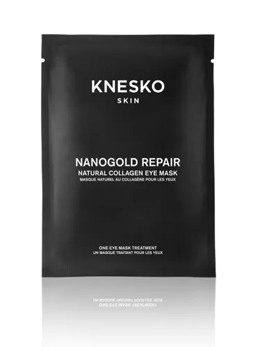 Nano Gold Repair Collagen Eye Mask for firming delicate skin.