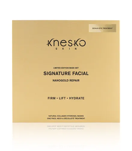 Nano Gold Repair Signature Facial Set for complete skincare rejuvenation.