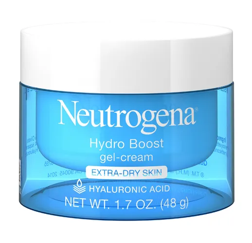 Neutrogena Hydro Boost Gel with Hyaluronic Acid for hydration.