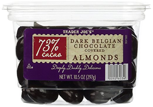 trader joes chocolate almonds