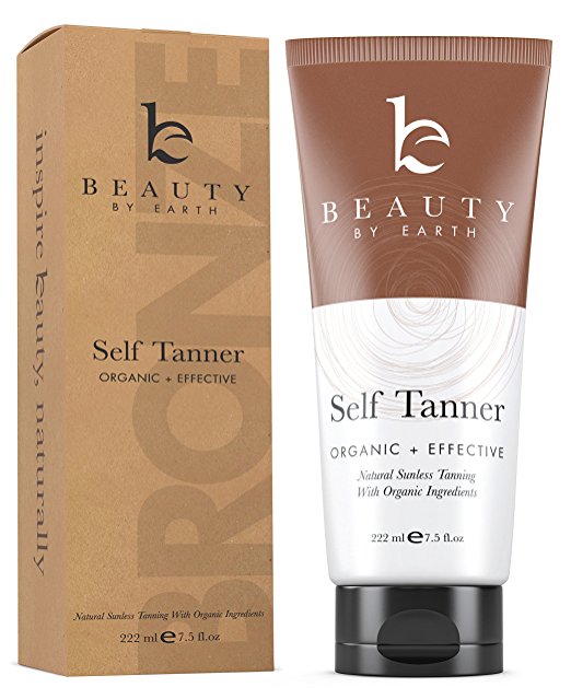 best self tanner beauty by earth sunless tanning