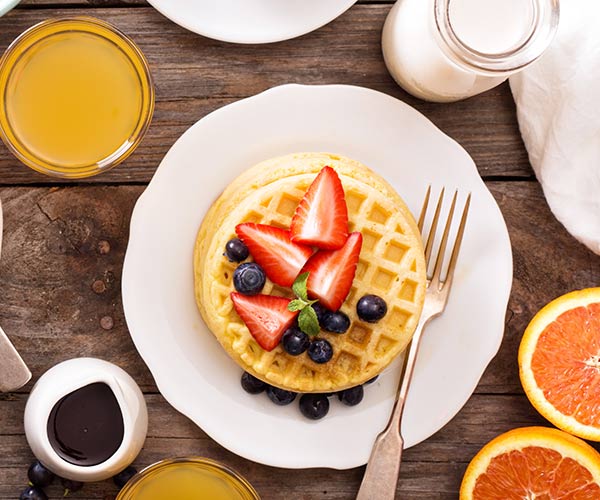 unhealthy breakfast slows metabolism